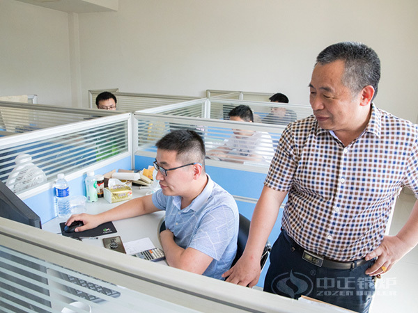 烏茲別克斯坦90噸燃氣鍋爐大項目設計工作