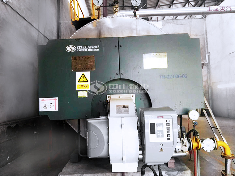 五谷春酒業6噸WNS系列冷凝式燃氣節能環保鍋爐項目