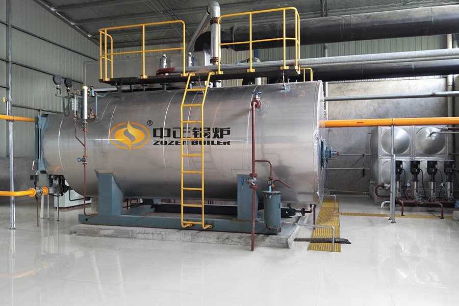 中正鍋爐在贛酒酒業的燃氣蒸汽鍋爐